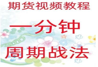 期货视频教程《一分钟周期战法》日内高频炒单买卖点策略实战