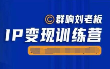 群响《IP变现训练营5-6期》N行多‬内业‬骚幕‬作操‬，亲身拆解教流你‬搞‬量