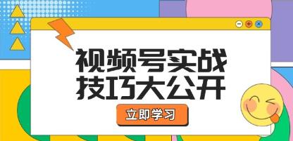 《视频号实战技巧》选题拍摄、运营推广、直播带货一站式学习插图